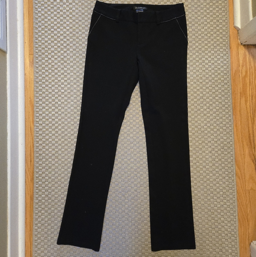 INC International Concepts Black Straight Leg Pants